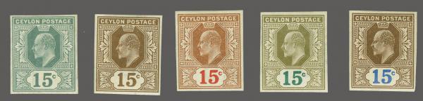 Lot 6227 - brit. colonies Ceylon - Corinphila Auction AG Corinphila Auction 291-297 Day 1 Lot 6227 - brit. colonies Ceylon - Corinphila Auction AG Corinphila Auction 291-297 Day 1