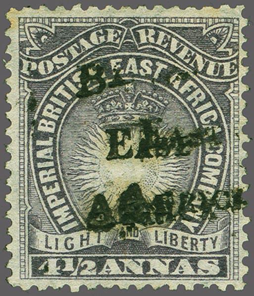 Lot 6366 - brit. colonies british east africa -  Corinphila Auction AG Corinphila Auction 291-297 Day 1
