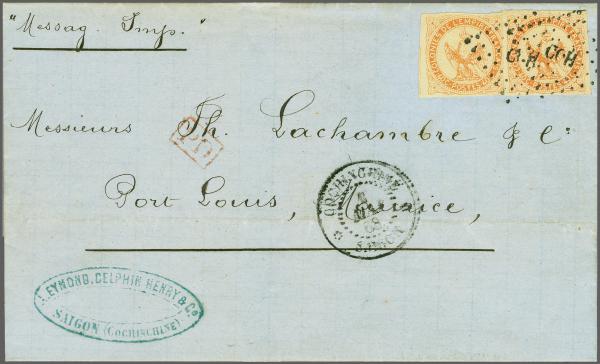 Lot 209 - brit. colonies Mauritius - Corinphila Auction AG Corinphila Auction 291-297 Day 1 Lot 209 - brit. colonies Mauritius - Corinphila Auction AG Corinphila Auction 291-297 Day 1