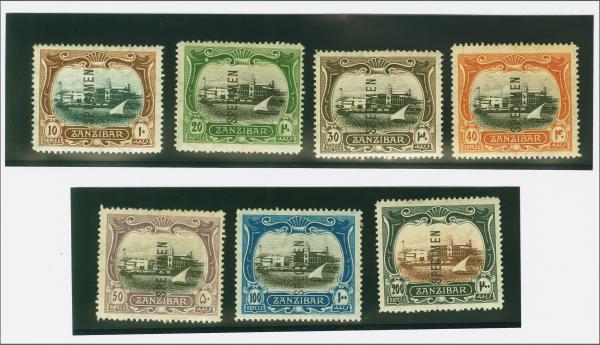 Lot 6680 - brit. colonies sansibar - Corinphila Auction AG Corinphila Auction 291-297 Day 1 Lot 6680 - brit. colonies sansibar - Corinphila Auction AG Corinphila Auction 291-297 Day 1