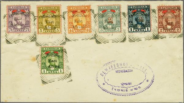 Lot 6431 - brit. colonies british east africa - Corinphila Auction AG Corinphila Auction 291-297 Day 1 Lot 6431 - brit. colonies british east africa - Corinphila Auction AG Corinphila Auction 291-297 Day 1