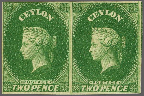 Lot 6017 - brit. colonies Ceylon - Corinphila Auction AG Corinphila Auction 291-297 Day 1 Lot 6017 - brit. colonies Ceylon - Corinphila Auction AG Corinphila Auction 291-297 Day 1