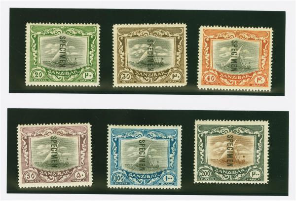 Lot 6681 - brit. colonies sansibar - Corinphila Auction AG Corinphila Auction 291-297 Day 1 Lot 6681 - brit. colonies sansibar - Corinphila Auction AG Corinphila Auction 291-297 Day 1