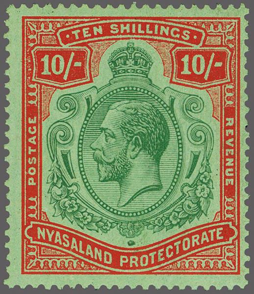 Lot 6529 - brit. colonies Nyassaland British Central Africa - Corinphila Auction AG Corinphila Auction 291-297 Day 1 Lot 6529 - brit. colonies Nyassaland British Central Africa - Corinphila Auction AG Corinphila Auction 291-297 Day 1