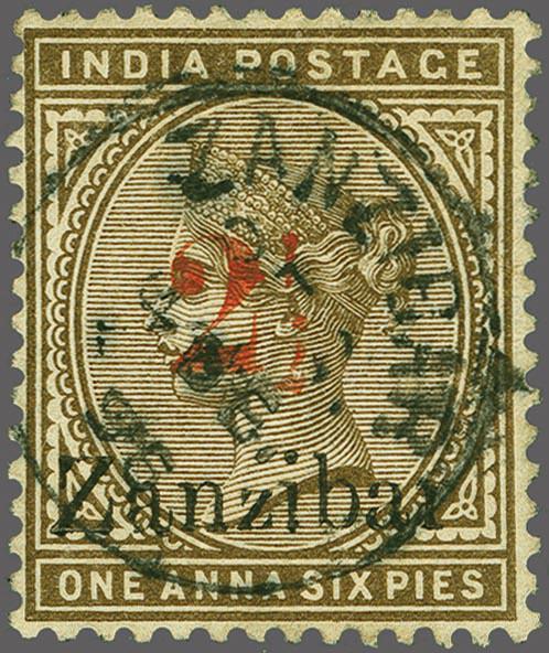 Lot 6637 - brit. colonies sansibar - Corinphila Auction AG Corinphila Auction 291-297 Day 1 Lot 6637 - brit. colonies sansibar - Corinphila Auction AG Corinphila Auction 291-297 Day 1