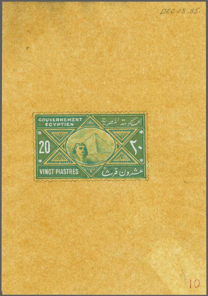 Lot 77 - brit. colonies egypt kingdom - Corinphila Auction AG Corinphila Auction 291-297 Day 1 Lot 77 - brit. colonies egypt kingdom - Corinphila Auction AG Corinphila Auction 291-297 Day 1