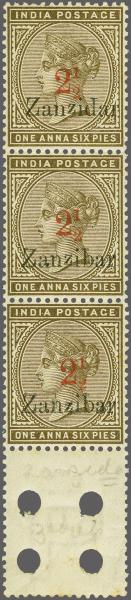 Lot 6625 - brit. colonies sansibar - Corinphila Auction AG Corinphila Auction 291-297 Day 1 Lot 6625 - brit. colonies sansibar - Corinphila Auction AG Corinphila Auction 291-297 Day 1