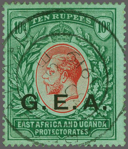 Lot 6588 - brit. colonies tanganyika -  Corinphila Auction AG Corinphila Auction 291-297 Day 1