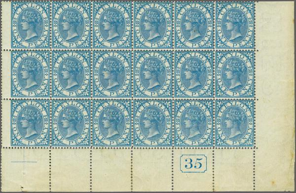 Lot 6141 - brit. colonies Ceylon - Corinphila Auction AG Corinphila Auction 291-297 Day 1 Lot 6141 - brit. colonies Ceylon - Corinphila Auction AG Corinphila Auction 291-297 Day 1