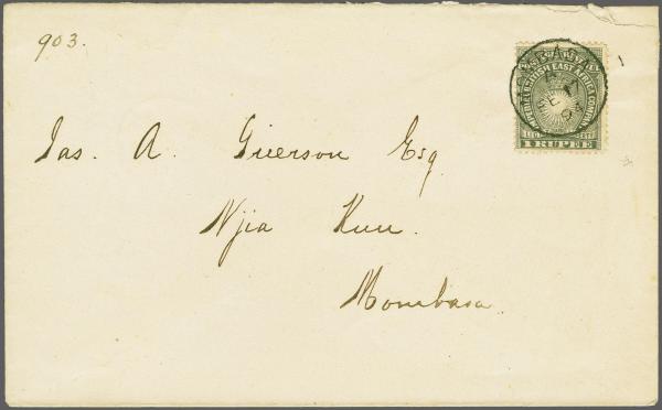 Lot 6344 - brit. colonies british east africa -  Corinphila Auction AG Corinphila Auction 291-297 Day 1