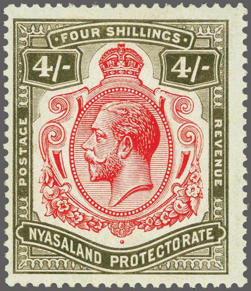 Lot 6516 - brit. colonies Nyassaland British Central Africa - Corinphila Auction AG Corinphila Auction 291-297 Day 1 Lot 6516 - brit. colonies Nyassaland British Central Africa - Corinphila Auction AG Corinphila Auction 291-297 Day 1