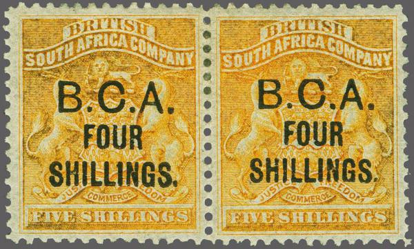 Lot 6449 - brit. colonies Nyassaland British Central Africa - Corinphila Auction AG Corinphila Auction 291-297 Day 1 Lot 6449 - brit. colonies Nyassaland British Central Africa - Corinphila Auction AG Corinphila Auction 291-297 Day 1