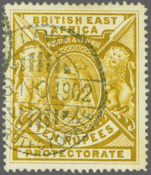 Lot 6439 - brit. colonies british east africa - Corinphila Auction AG Corinphila Auction 291-297 Day 1 Lot 6439 - brit. colonies british east africa - Corinphila Auction AG Corinphila Auction 291-297 Day 1