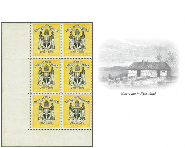 Lot 6467 - brit. colonies Nyassaland British Central Africa - Corinphila Auction AG Corinphila Auction 291-297 Day 1 Lot 6467 - brit. colonies Nyassaland British Central Africa - Corinphila Auction AG Corinphila Auction 291-297 Day 1