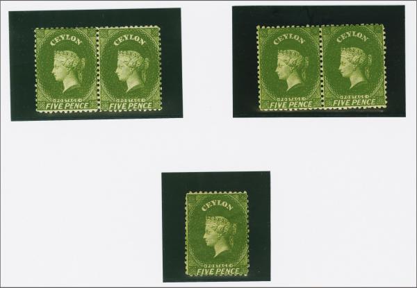 Lot 6154 - brit. colonies Ceylon -  Corinphila Auction AG Corinphila Auction 291-297 Day 1