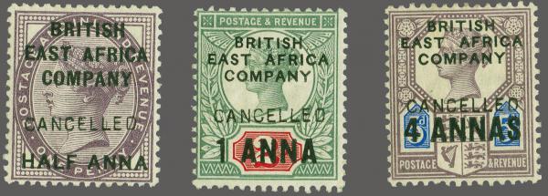 Lot 6280 - brit. colonies british east africa - Corinphila Auction AG Corinphila Auction 291-297 Day 1 Lot 6280 - brit. colonies british east africa - Corinphila Auction AG Corinphila Auction 291-297 Day 1
