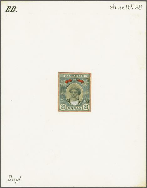 Lot 6654 - brit. colonies sansibar - Corinphila Auction AG Corinphila Auction 291-297 Day 1 Lot 6654 - brit. colonies sansibar - Corinphila Auction AG Corinphila Auction 291-297 Day 1