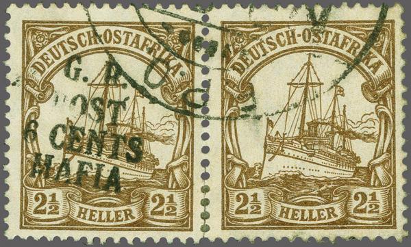 Lot 6560 - brit. colonies tanganyika -  Corinphila Auction AG Corinphila Auction 291-297 Day 1