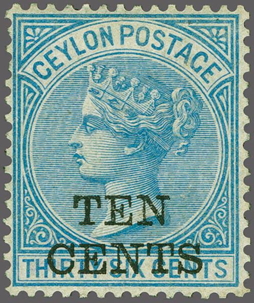 Lot 6196 - brit. colonies Ceylon -  Corinphila Auction AG Corinphila Auction 291-297 Day 1