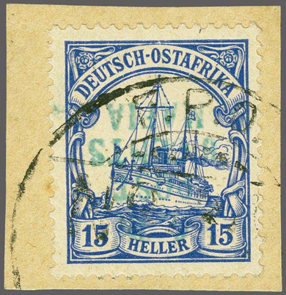 Lot 6564 - brit. colonies tanganyika -  Corinphila Auction AG Corinphila Auction 291-297 Day 1