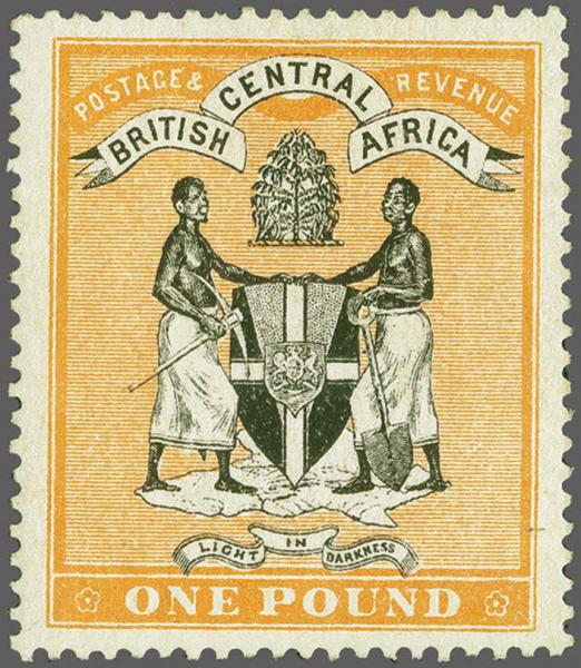 Lot 6459 - brit. colonies Nyassaland British Central Africa - Corinphila Auction AG Corinphila Auction 291-297 Day 1 Lot 6459 - brit. colonies Nyassaland British Central Africa - Corinphila Auction AG Corinphila Auction 291-297 Day 1