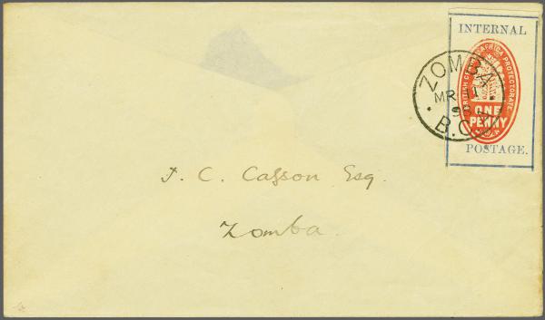 Lot 6483 - brit. colonies Nyassaland British Central Africa -  Corinphila Auction AG Corinphila Auction 291-297 Day 1