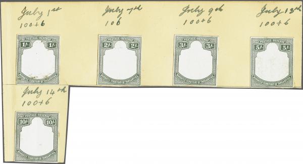 Lot 6598 - brit. colonies tanganyika -  Corinphila Auction AG Corinphila Auction 291-297 Day 1