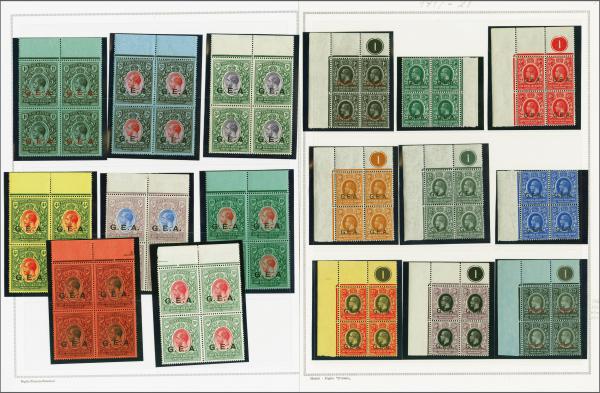 Lot 6585 - brit. colonies tanganyika -  Corinphila Auction AG Corinphila Auction 291-297 Day 1