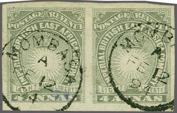 Lot 6329 - brit. colonies british east africa - Corinphila Auction AG Corinphila Auction 291-297 Day 1 Lot 6329 - brit. colonies british east africa - Corinphila Auction AG Corinphila Auction 291-297 Day 1