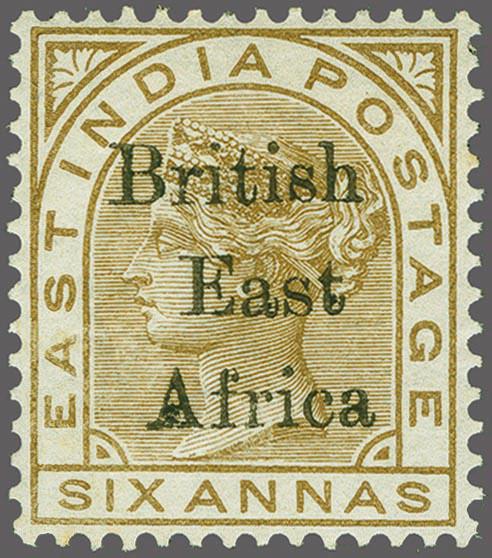 Lot 6397 - brit. colonies british east africa -  Corinphila Auction AG Corinphila Auction 291-297 Day 1