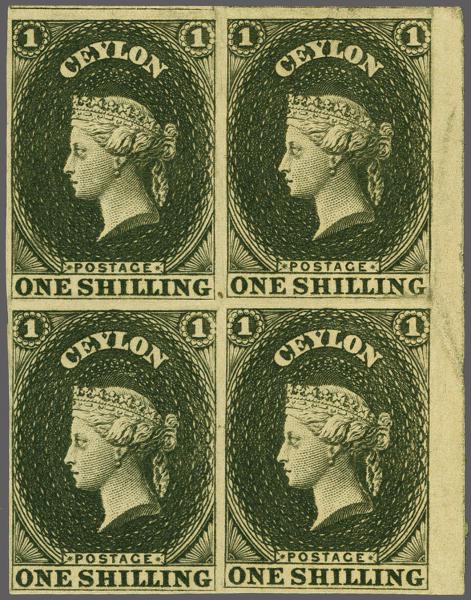 Lot 6043 - brit. colonies Ceylon - Corinphila Auction AG Corinphila Auction 291-297 Day 1 Lot 6043 - brit. colonies Ceylon - Corinphila Auction AG Corinphila Auction 291-297 Day 1