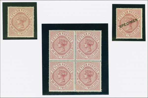 Lot 6209 - brit. colonies Ceylon -  Corinphila Auction AG Corinphila Auction 291-297 Day 1