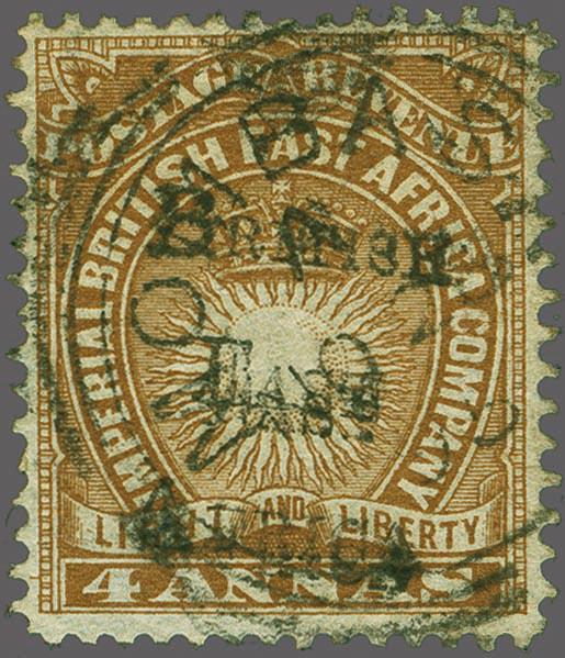 Lot 6365 - brit. colonies british east africa -  Corinphila Auction AG Corinphila Auction 291-297 Day 1