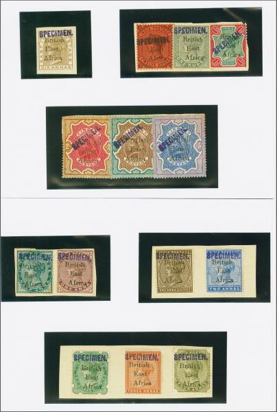 Lot 6379 - brit. colonies british east africa - Corinphila Auction AG Corinphila Auction 291-297 Day 1 Lot 6379 - brit. colonies british east africa - Corinphila Auction AG Corinphila Auction 291-297 Day 1