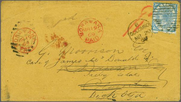 Lot 6142 - brit. colonies Ceylon - Corinphila Auction AG Corinphila Auction 291-297 Day 1 Lot 6142 - brit. colonies Ceylon - Corinphila Auction AG Corinphila Auction 291-297 Day 1