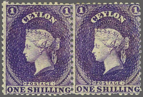 Lot 6168 - brit. colonies Ceylon -  Corinphila Auction AG Corinphila Auction 291-297 Day 1
