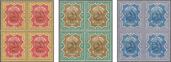 Lot 6406 - brit. colonies british east africa -  Corinphila Auction AG Corinphila Auction 291-297 Day 1