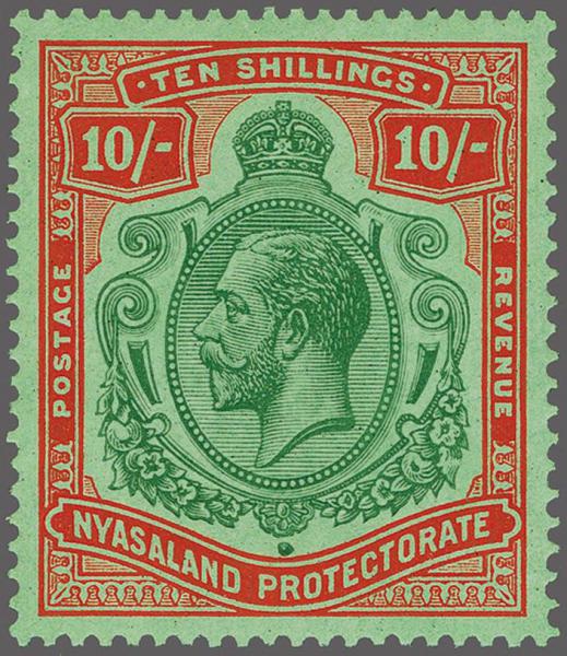 Lot 6530 - brit. colonies Nyassaland British Central Africa - Corinphila Auction AG Corinphila Auction 291-297 Day 1 Lot 6530 - brit. colonies Nyassaland British Central Africa - Corinphila Auction AG Corinphila Auction 291-297 Day 1