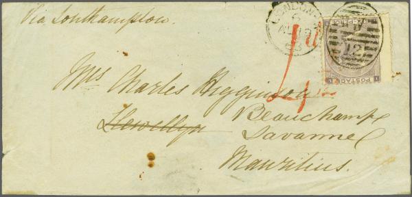 Lot 197 - brit. colonies Mauritius - Corinphila Auction AG Corinphila Auction 291-297 Day 1 Lot 197 - brit. colonies Mauritius - Corinphila Auction AG Corinphila Auction 291-297 Day 1