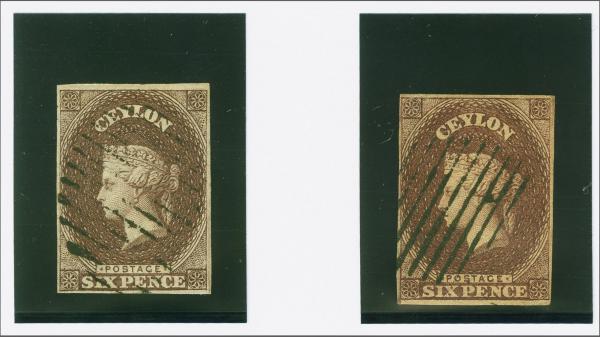 Lot 6026 - brit. colonies Ceylon -  Corinphila Auction AG Corinphila Auction 291-297 Day 1