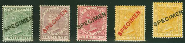 Lot 6190 - brit. colonies Ceylon -  Corinphila Auction AG Corinphila Auction 291-297 Day 1