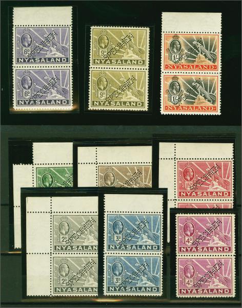Lot 6532 - brit. colonies Nyassaland British Central Africa - Corinphila Auction AG Corinphila Auction 291-297 Day 1 Lot 6532 - brit. colonies Nyassaland British Central Africa - Corinphila Auction AG Corinphila Auction 291-297 Day 1