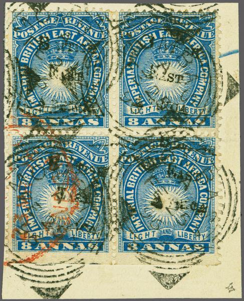 Lot 6372 - brit. colonies british east africa - Corinphila Auction AG Corinphila Auction 291-297 Day 1 Lot 6372 - brit. colonies british east africa - Corinphila Auction AG Corinphila Auction 291-297 Day 1