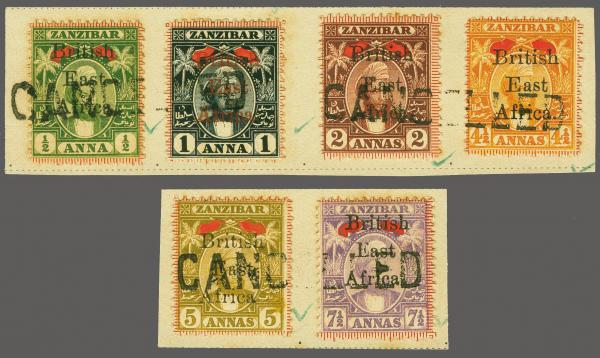 Lot 6425 - brit. colonies british east africa - Corinphila Auction AG Corinphila Auction 291-297 Day 1 Lot 6425 - brit. colonies british east africa - Corinphila Auction AG Corinphila Auction 291-297 Day 1