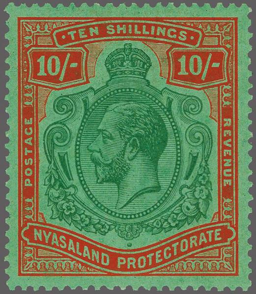 Lot 6531 - brit. colonies Nyassaland British Central Africa - Corinphila Auction AG Corinphila Auction 291-297 Day 1 Lot 6531 - brit. colonies Nyassaland British Central Africa - Corinphila Auction AG Corinphila Auction 291-297 Day 1