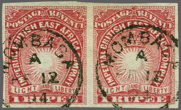 Lot 6342 - brit. colonies british east africa - Corinphila Auction AG Corinphila Auction 291-297 Day 1 Lot 6342 - brit. colonies british east africa - Corinphila Auction AG Corinphila Auction 291-297 Day 1