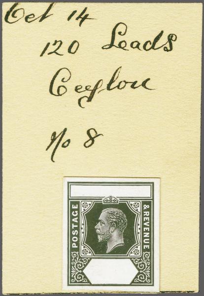 Lot 6231 - brit. colonies Ceylon - Corinphila Auction AG Corinphila Auction 291-297 Day 1 Lot 6231 - brit. colonies Ceylon - Corinphila Auction AG Corinphila Auction 291-297 Day 1