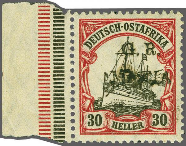 Lot 6551 - brit. colonies tanganyika -  Corinphila Auction AG Corinphila Auction 291-297 Day 1