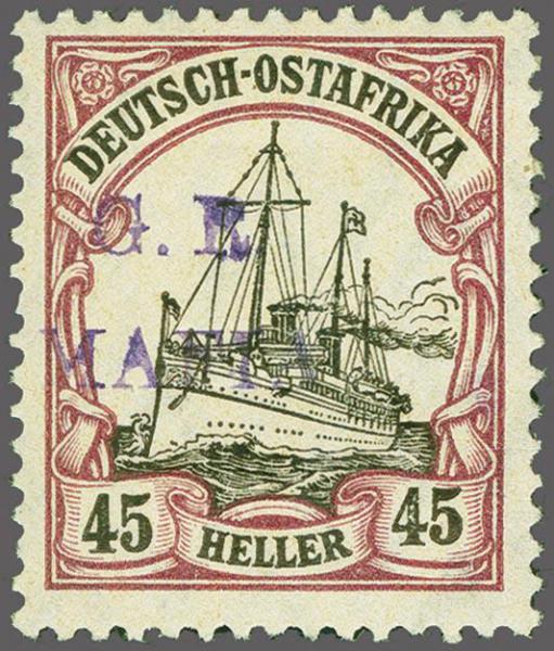 Lot 6555 - brit. colonies tanganyika -  Corinphila Auction AG Corinphila Auction 291-297 Day 1