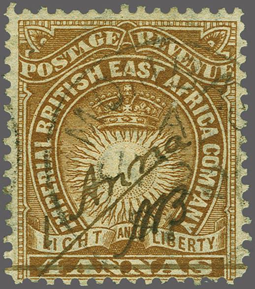Lot 6351 - brit. colonies british east africa -  Corinphila Auction AG Corinphila Auction 291-297 Day 1